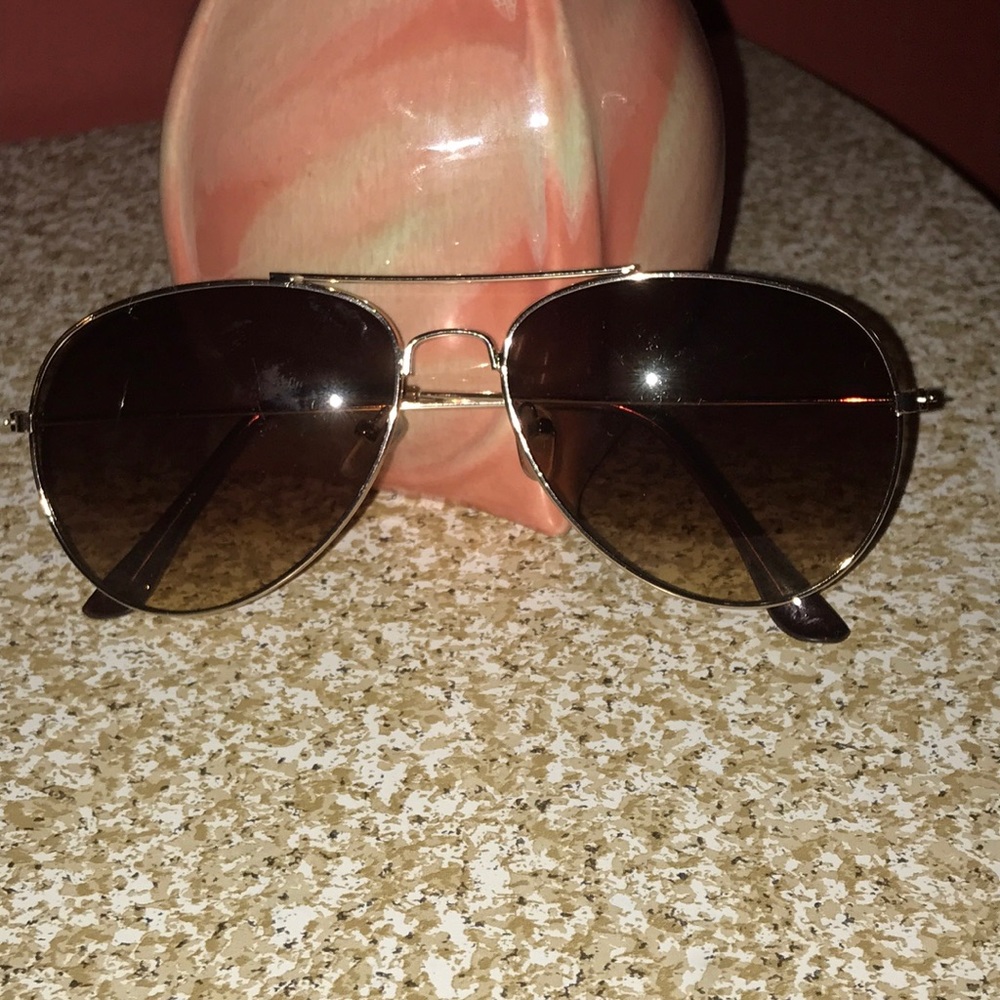 Brown high key sunglasses